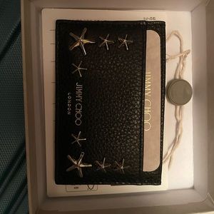 Authentic jimmy choo card holder